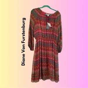 NWT DVF Boho Dress